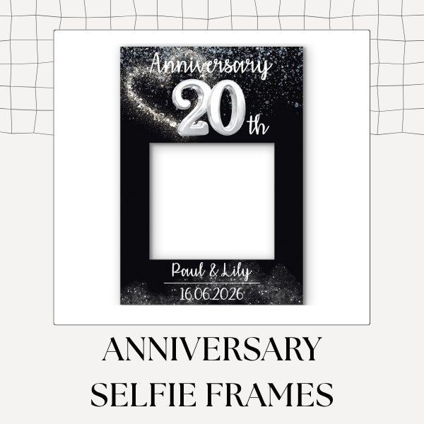 Wedding Anniversary Selfie Frames