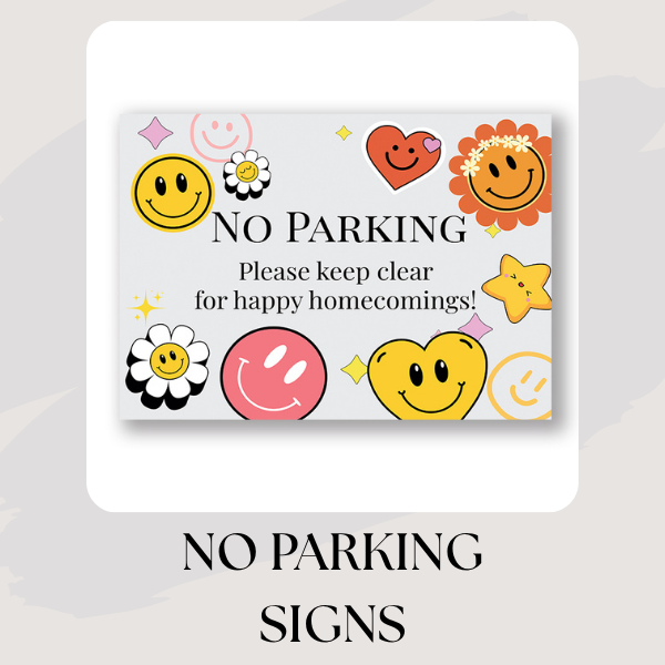No Parking Signs
