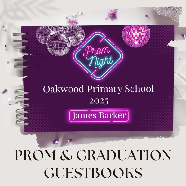 Prom & Graduation Guestbooks