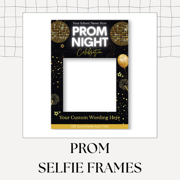 Prom night Selfie Frames