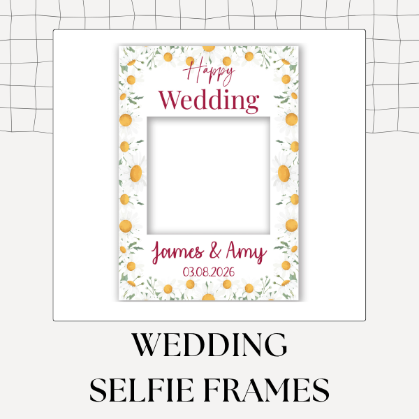 Wedding Selfie Frames